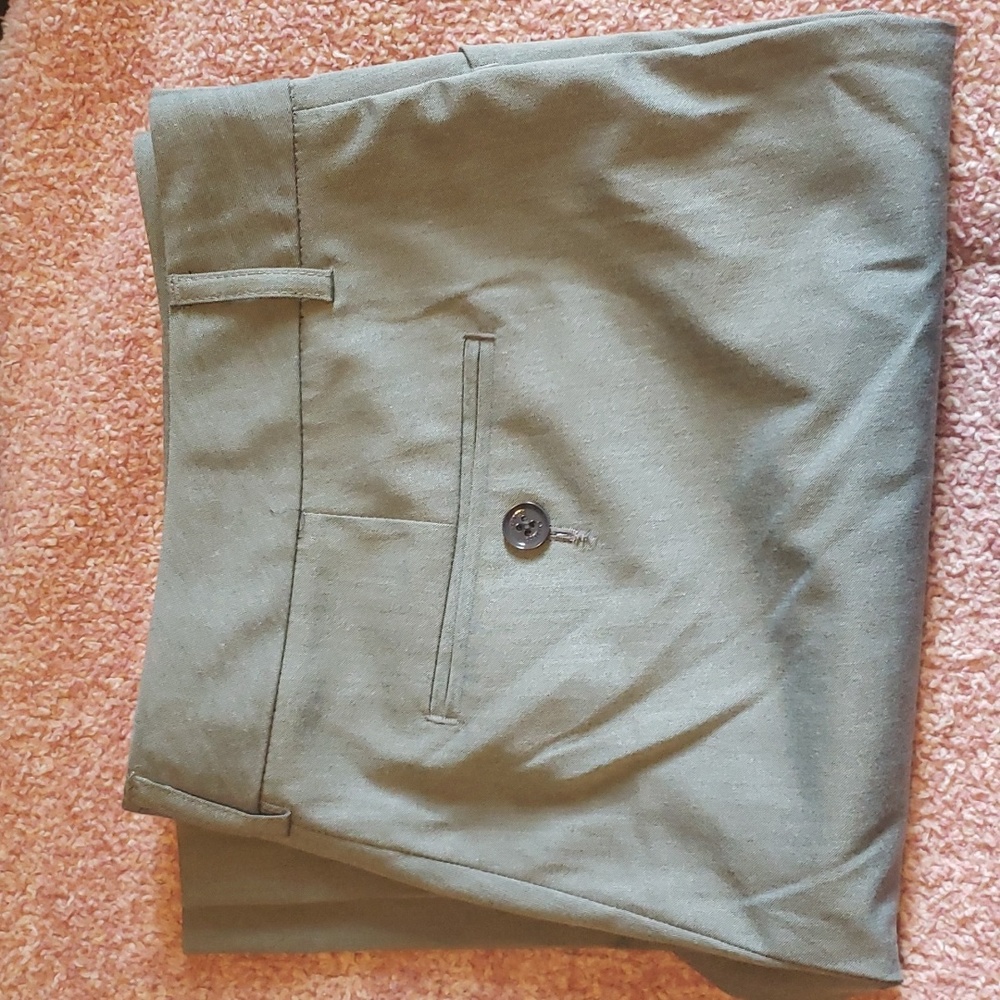 Express editor pant grey size 8 short